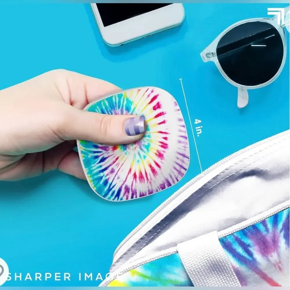 New in box- Sharper Image wireless charging pad Tie Dye